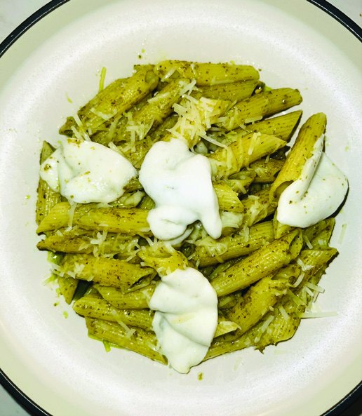 Pesto spaghetti