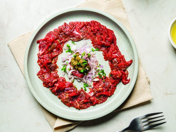 Beef carpaccio