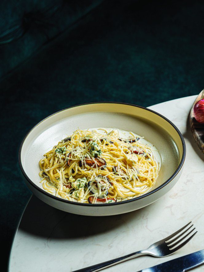 Creamy parmesan pasta