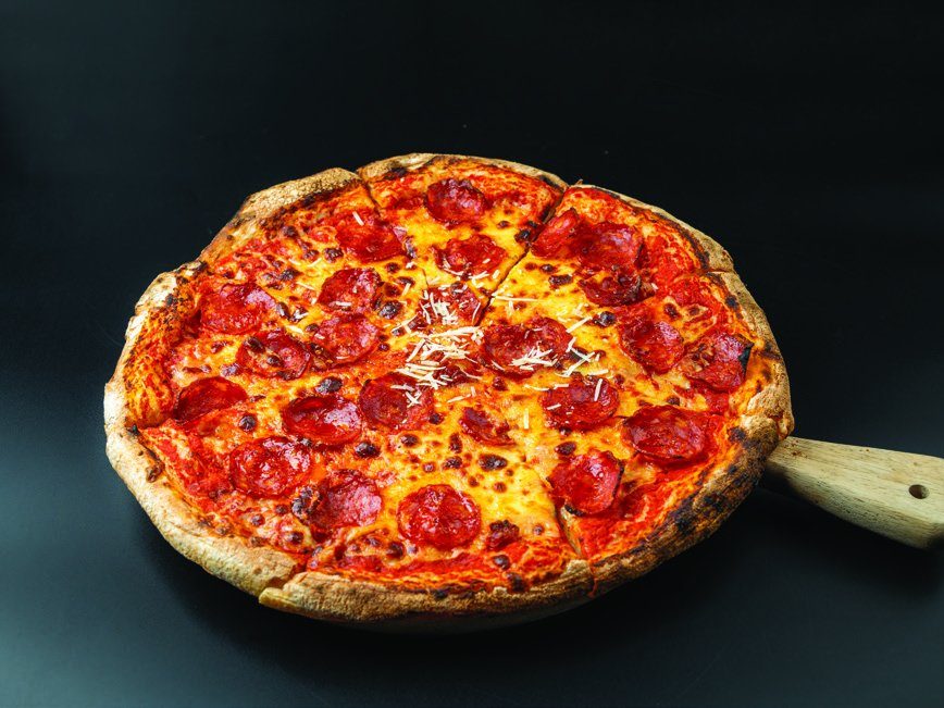 Pepperoni pizza